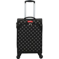 Walizka "Campanule Cabine" w kolorze czarnym - 57 x 35 x 21 cm. Czarne walizki American Travel, BlueStar & Co., bez wzorów, z poliesteru. W wyprzedaży za 169,95 zł.