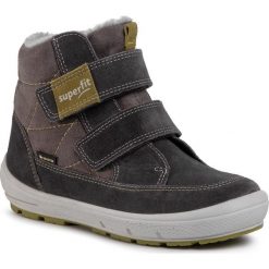 Śniegowce SUPERFIT - GORE-TEX 1-009314-2000 D Grau/Hellgrün. Szare śniegowce chłopięce Superfit, bez zapięcia, gore-tex. Za 339,00 zł.