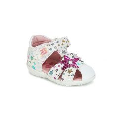 Sandały Dziecko Agatha Ruiz de la Prada BABY SWEET. Białe sandały dziewczęce marki Agatha Ruiz de la Prada, bez zapięcia. Za 231,20 zł.