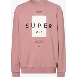 Superdry - Męska bluza nierozpinana, różowy. Różowe bluzy męskie Superdry, m, z nadrukiem, bez kołnierzyka, bez rękawów, bez kaptura. Za 269,95 zł.