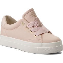 Sneakersy GANT - Amanda 16531440 Silver Pink G584. Różowe sneakersy damskie GANT, ze skóry. W wyprzedaży za 259,00 zł.