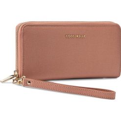 Portfele damskie: Duży Portfel Damski COCCINELLE – AW1 Metallic Saffiano E2 AW1 11 23 01 Saffi Rose 023