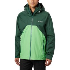 Kurtka Columbia RAIN SCAPEJACKET 1889276375. Zielone kurtki męskie Columbia, xl, bez wzorów, bez kaptura. Za 528,99 zł.