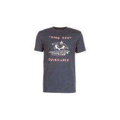 T-shirty z krótkim rękawem Quiksilver HANG ZEN SS. Niebieskie t-shirty męskie Quiksilver, s, bez wzorów, bez kołnierzyka, krótkie. Za 87,20 zł.
