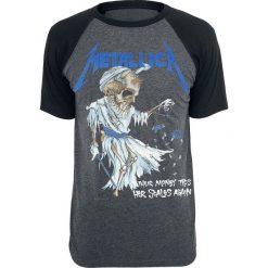 T-shirty męskie: Metallica Doris T-Shirt ciemnoszary/czarny