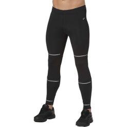 Legginsy Asics Lite-Show Tight M Czarne. Spodnie męskie Asics. Za 189,99 zł.