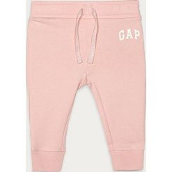 GAP - Spodnie dziecięce 74-110 cm. Szare spodnie dziewczęce GAP, bez wzorów, z bawełny. Za 99,90 zł.