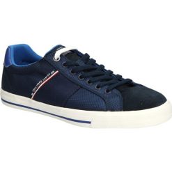 PÓŁBUTY PEPE JEANS PMS30196. Czarne półbuty męskie Pepe Jeans, z jeansu. Za 179,99 zł.