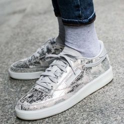 Buty Reebok Club C 85 Hype (BS6786). Szare buty sportowe damskie Reebok, z materiału, reebok club. Za 199,99 zł.