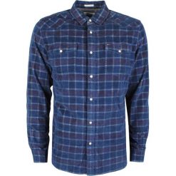 Tommy Hilfiger Koszula "Regular". Białe koszule męskie TOMMY HILFIGER, z nadrukiem, z tkaniny, bez kołnierzyka, bez rękawów. Za 219,00 zł.
