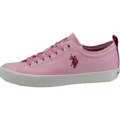 U.S. POLO ASSN. damskie tenisówki Tania 37 różowe. Różowe trampki i tenisówki damskie U.S. Polo Assn., bez wzorów, bez zapięcia. Za 289,00 zł.