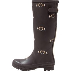 Buty zimowe damskie: Tom Joule WELLY PRINT Kalosze dark saddle
