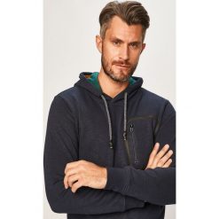 S. Oliver - Bluza. Niebieskie bluzy męskie s, z elastanu, z kapturem. W wyprzedaży za 119,90 zł.