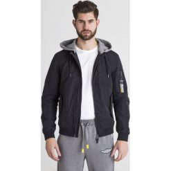 KURTKA AVIATOR GUESS. Czarne płaszcze męskie Guess, xl, z aplikacjami. Za 339,50 zł.