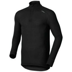 Odlo Koszulka męska Warm czarna r. XXL (152002). Czarne koszulki sportowe męskie marki Odlo, m. Za 143,44 zł.