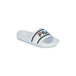 Klapki Fila MORRO BAY SLIPPER. Białe kapcie męskie Fila, bez wzorów. Za 83,46 zł.