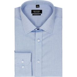 Koszula bexley 2296 długi rękaw custom fit niebieski. Niebieskie koszule męskie Recman, m, bez wzorów, z bawełny, klasyczne, z klasycznym kołnierzykiem, z długim rękawem. Za 69,99 zł.