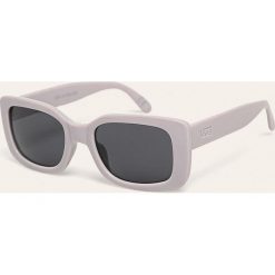 Vans - Okulary VN0A3HZZYKJ1. Fioletowe okulary przeciwsłoneczne męskie Vans, prostokątne. W wyprzedaży za 69,90 zł.