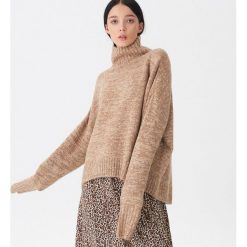 Sweter oversize - Brązowy. Brązowe swetry oversize damskie House, l. Za 119,99 zł.