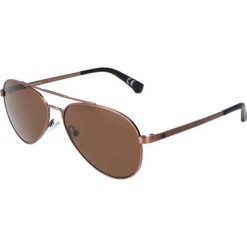 Okulary przeciwsłoneczne "CKJ151S" w kolorze brązowym. Brązowe okulary przeciwsłoneczne męskie marki Balenciaga, Prada, Tom Ford, z tworzywa sztucznego. W wyprzedaży za 209,95 zł.