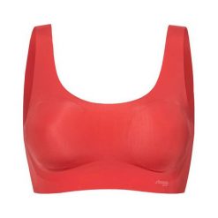 Sloggi Biustonosz Zero Feel czerwony female czerwony M (40/42). Czerwone biustonosze sportowe damskie Sloggi, s, bez wzorów. Za 119,00 zł.