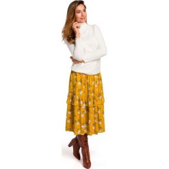 Spódnica midi w kwiaty - model 1. Spódniczki damskie Style, s, w kwiaty, z wiskozy, midi, rozkloszowane. W wyprzedaży za 179,00 zł.