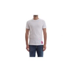 T-shirty z krótkim rękawem Calvin Klein Jeans J30J306898 TAKODA. Szare t-shirty męskie Calvin Klein Jeans, s, bez wzorów, z jeansu, bez kołnierzyka, krótkie. Za 122,52 zł.