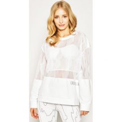 Bluza Calvin Klein Performance 00GWS0W313. Białe bluzy damskie Calvin Klein Performance, l, bez wzorów, bez rękawów, bez kaptura. W wyprzedaży za 309,00 zł.