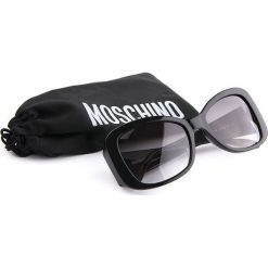 Okulary przeciwsłoneczne Moschino. Czarne okulary przeciwsłoneczne damskie klasyczne. Za 299,00 zł.