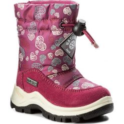 Kozaki dziewczęce: Śniegowce NATURINO – Varna 0013001227.02.9112 Fuxia F. Do Nero M