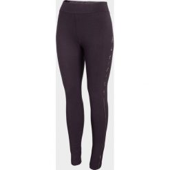 Legginsy damskie LEG601 - ciemny fiolet - Outhorn. Spodnie damskie Outhorn, z bawełny. W wyprzedaży za 69,99 zł.
