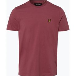 T-shirty męskie: Lyle & Scott – T-shirt męski, czerwony