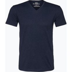 Nils Sundström - T-shirt męski, niebieski. Niebieskie t-shirty męskie marki Nils Sundström, s, bez wzorów, klasyczne, z klasycznym kołnierzykiem. Za 49,95 zł.