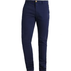 Blend SLIM FIT Chinosy navy. Niebieskie bez kategorii Blend, z elastanu. Za 169,00 zł.