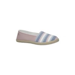 Tenisówki damskie: Espadryle Casu Różowe espadryle slip on w paski B825-20