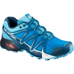 Buty Salomon Speedcross Vario 2 W Niebieskie. Niebieskie buty sportowe damskie marki Salomon, bez wzorów, do biegania, salomon speedcross. Za 329,99 zł.