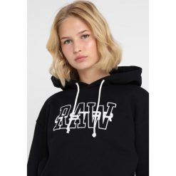 GStar RIE HDD SW WMN L/S Bluza z kapturem dk black 6484. Czarne bluzy damskie marki G-Star, s, bez wzorów, z bawełny, bez rękawów, z kapturem. Za 369,00 zł.