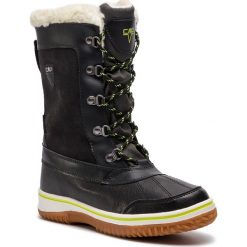 Śniegowce CMP - Junior Kide Afterski Boot Wp 38Q4504 Grafite U887. Niebieskie kozaki damskie marki CMP, na zimę, z zamszu, bez zapięcia. W wyprzedaży za 229,00 zł.
