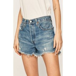 Levi's - Szorty jeansowe. Szare szorty damskie Levi's®, s, bez wzorów, z bawełny, casualowe. Za 239,90 zł.