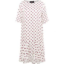 DESIGNERS REMIX KEVIN DRESS Sukienka letnia cream/ burgundy. Białe sukienki letnie marki DESIGNERS REMIX, z elastanu, polo. Za 969,00 zł.