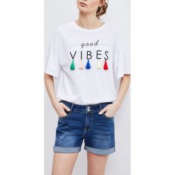 Szorty jeansowe. Szorty damskie Moodo, xs, bez wzorów, z jeansu. Za 19,99 zł.