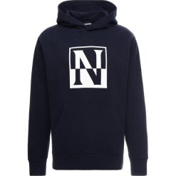 Napapijri BAODING Bluza z kapturem blu marine. Szare bluzy męskie rozpinane marki Napapijri, l, z materiału, z kapturem. Za 389,00 zł.