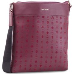 Torebka MONNARI - BAG3750-005 Burgundy. Czerwone listonoszki damskie marki Monnari, ze skóry ekologicznej. W wyprzedaży za 159,00 zł.