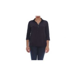 Koszule Elena Miro' G438L0 8429. Niebieskie koszule damskie Elena Miro', s, bez wzorów, bez kołnierzyka, bez rękawów. Za 540,01 zł.