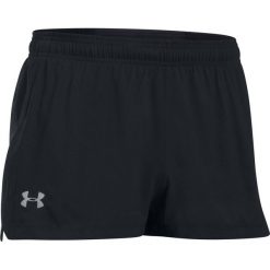 Spodenki sportowe męskie: Under Armour Spodenki męskie UA LAUNCH SW SPLIT SHORT czarne r. L (1289750-001)