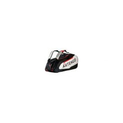 Torba sportowa tenis i inne sporty rakietowe 930 L na 9 rakiet. Czerwone torby męskie sportowe ARTENGO, bez wzorów, z poliesteru, sportowe. Za 229,99 zł.