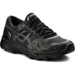 Buty ASICS - Gel-FujiTrabuco 6 G-TX GORE-TEX T7F5N Black/Black/Phantom 9090. Czarne buty sportowe damskie Asics, bez wzorów, z tworzywa sztucznego, sportowe, do biegania, gore-tex. W wyprzedaży za 399,00 zł.