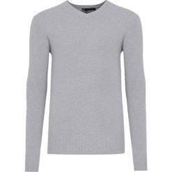 Swetry klasyczne męskie: Sweter w kolorze szarym