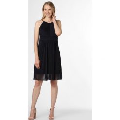 Marie Lund - Sukienka damska, niebieski. Niebieskie sukienki damskie Marie Lund, bez wzorów, bez kołnierzyka, bez rękawów. Za 579,95 zł.