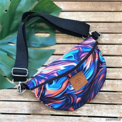 Nerka / torebka Mili Belt Bag L - ebru. Nerki damskie Pakamera, bez wzorów, z tkaniny, bez dodatków. Za 139,00 zł.